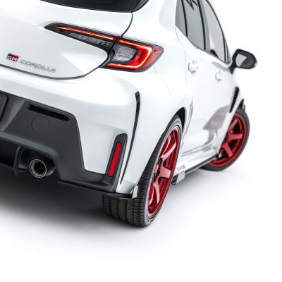Street Pro Rear Side Splitters + Flaps Toyota GR Corolla Mk12