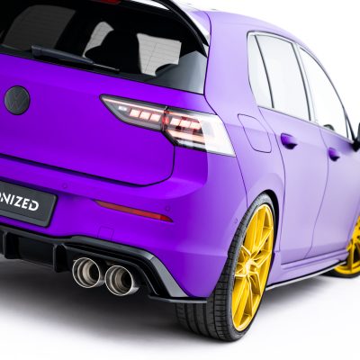 Street Pro Rear Side Splitters V.2 Volkswagen Golf R Mk8 / Mk8 Facelift