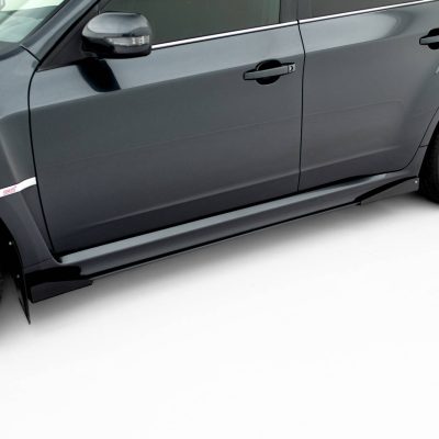 Street Pro Side Skirts Diffusers + Flaps Subaru Impreza WRX STI Mk3 Facelift